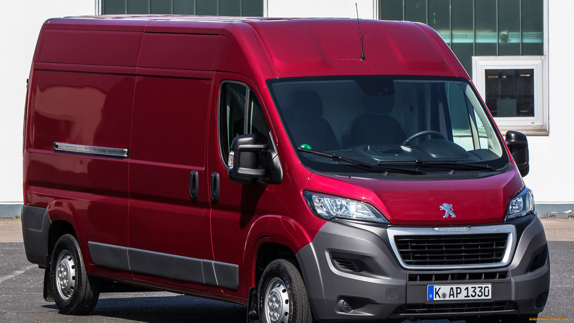 автомобили, peugeot, красный, 2014г, l3h2, van, boxer