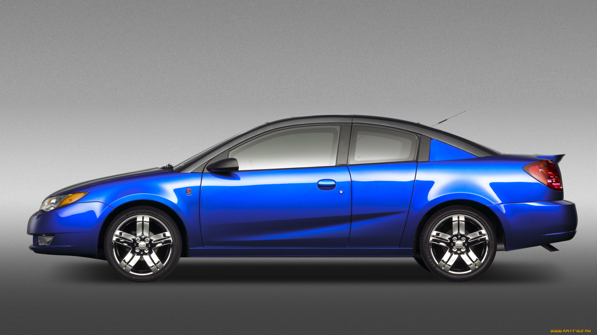 автомобили, saturn, ion, quad, coupe, синий