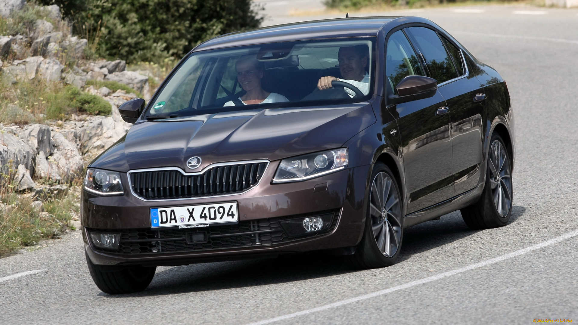 автомобили, skoda, octavia, laurin, klement, 5e, 2014г, темный