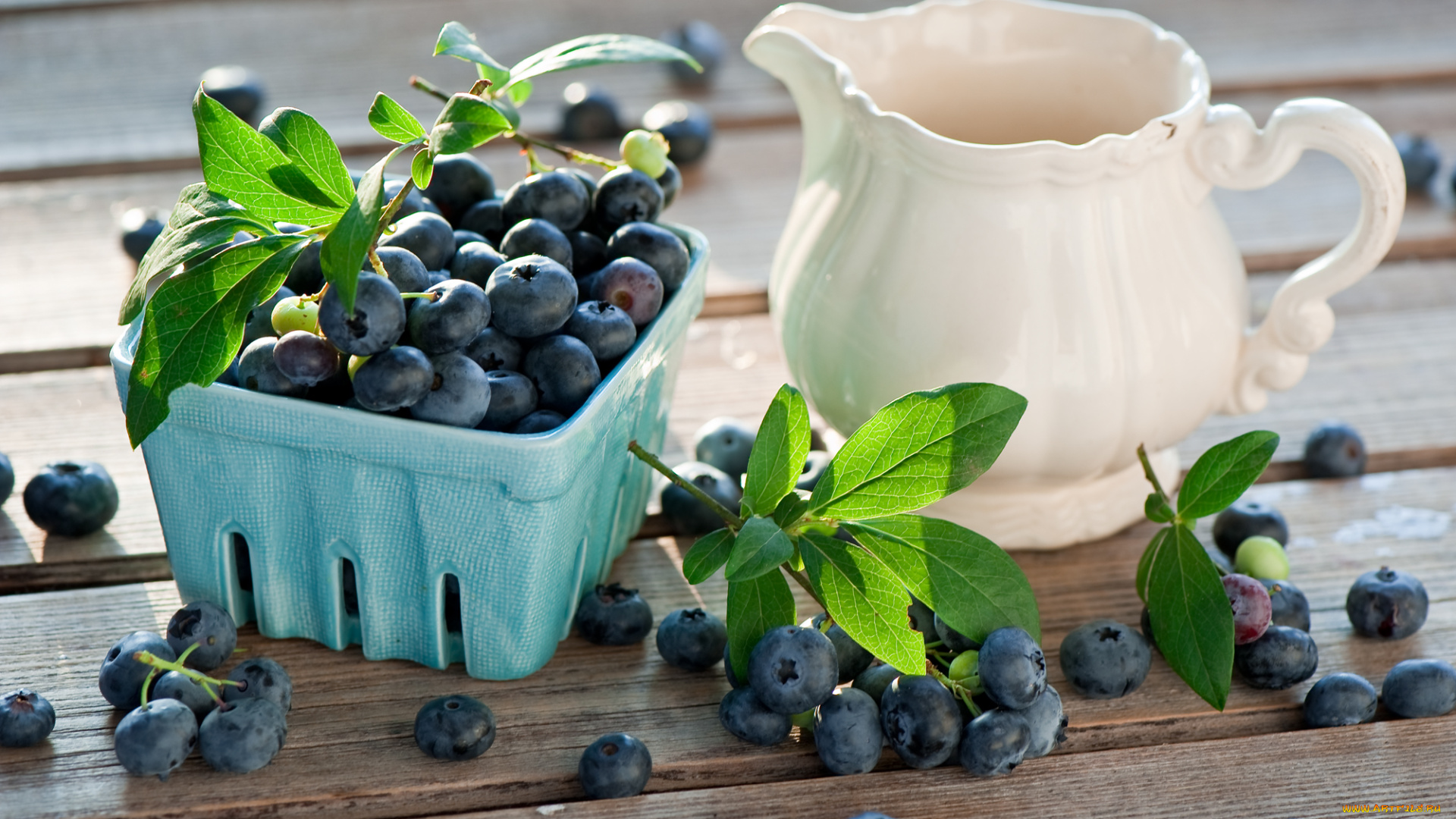 еда, голубика, , черника, ягоды, кувшинчик
