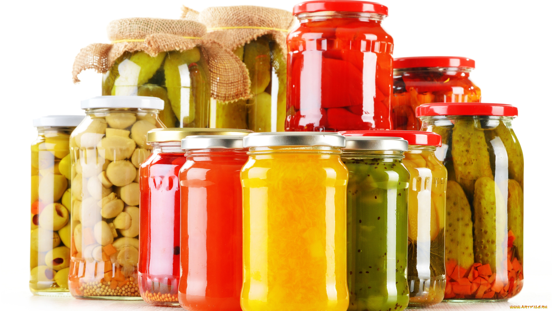 еда, овощи, банки