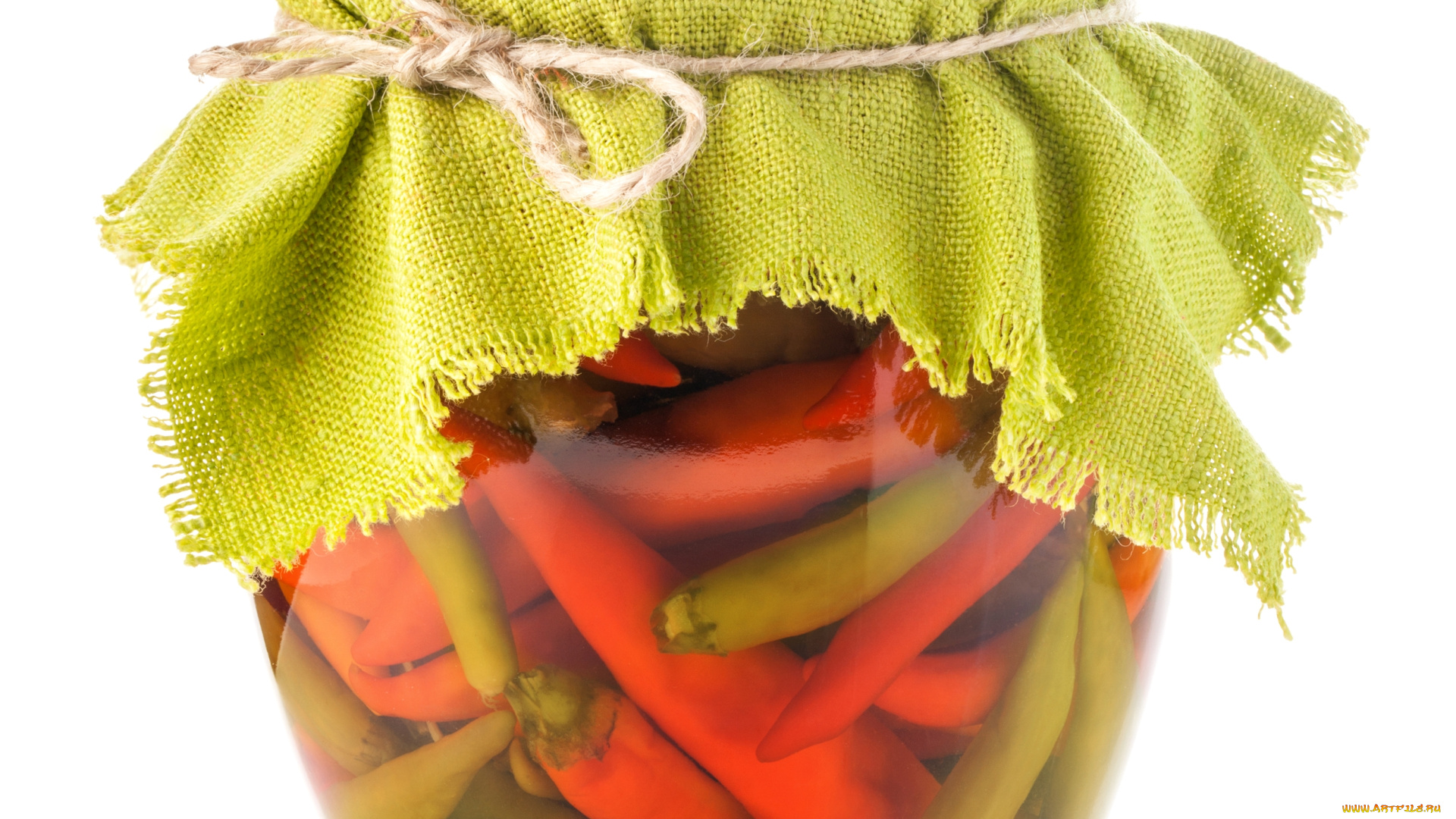 еда, перец, банка