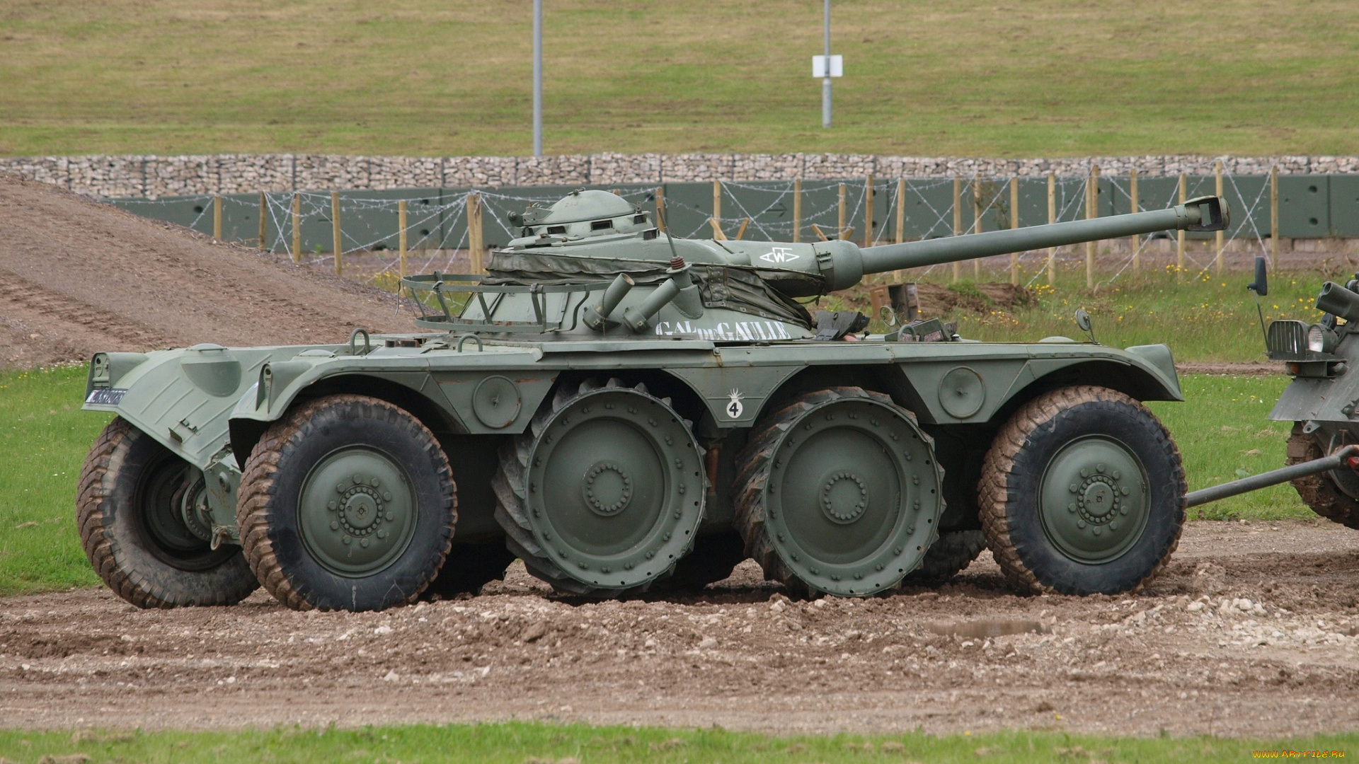 panhard, ebr, 75, техника, военная, техника, самоходная, артиллерия