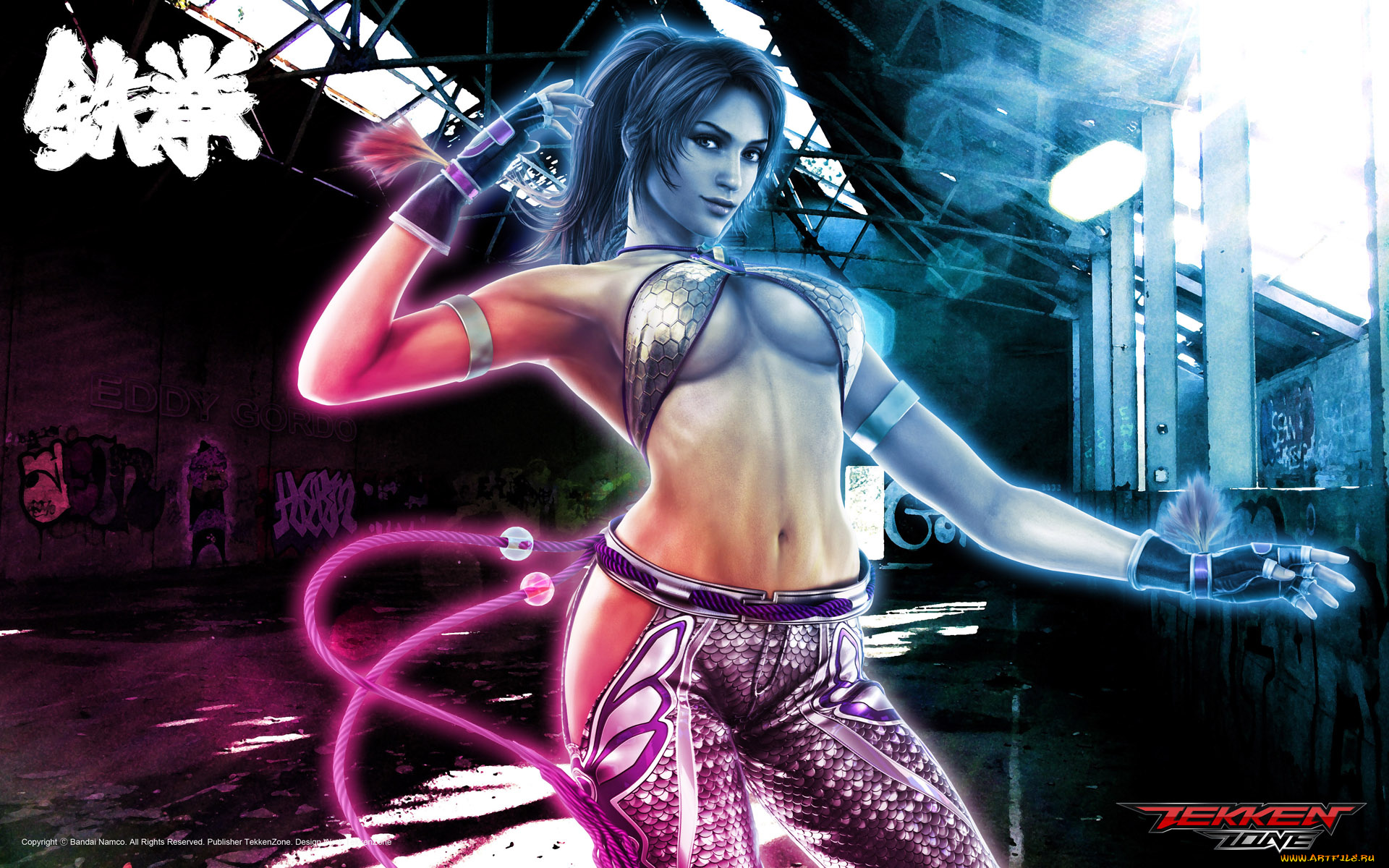 tekken, , zone, видео, игры, ~~~другое~~~, взгляд, девушка