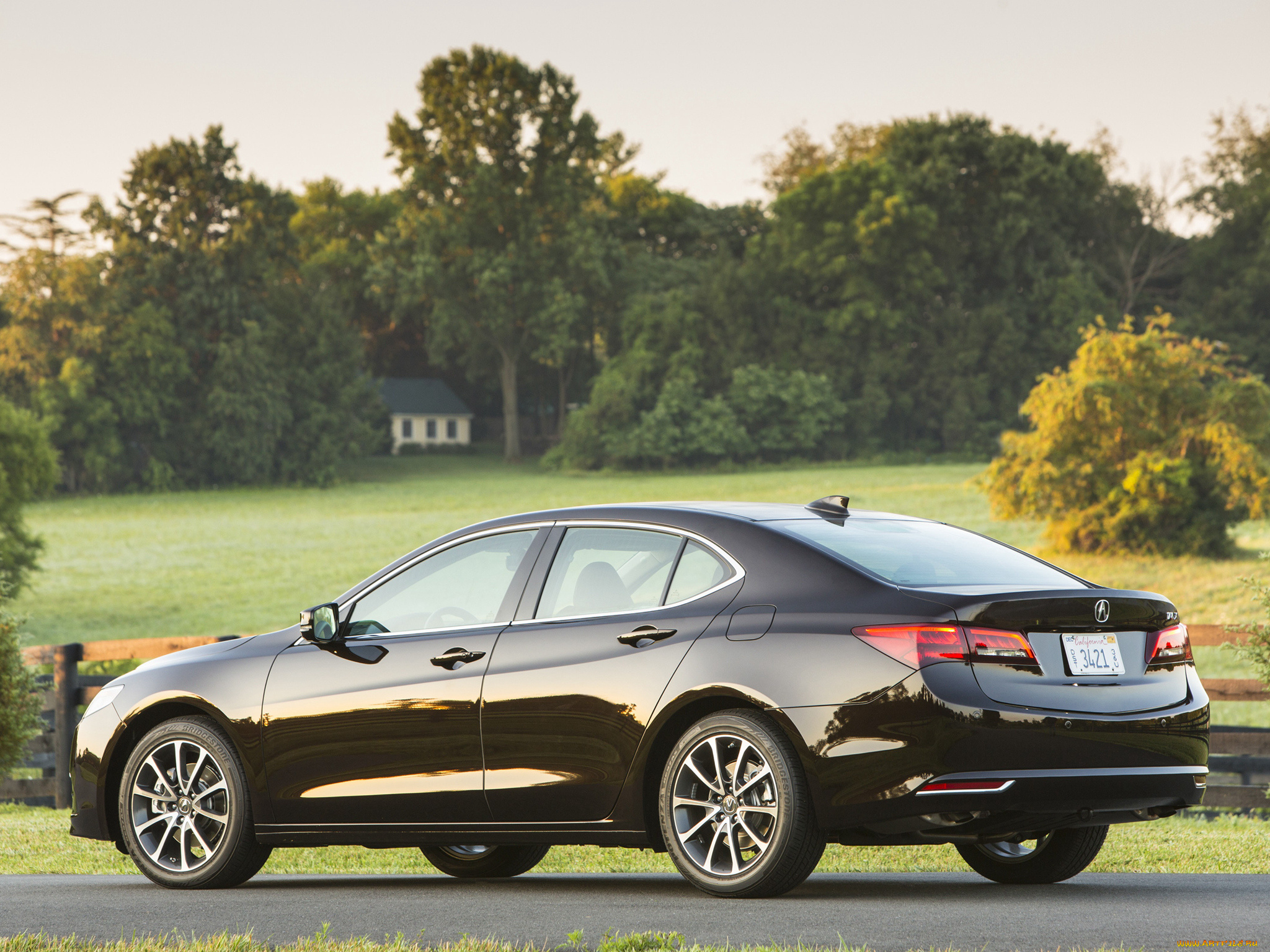 автомобили, acura, 2015г, tlx, 3-5l, v6, темный