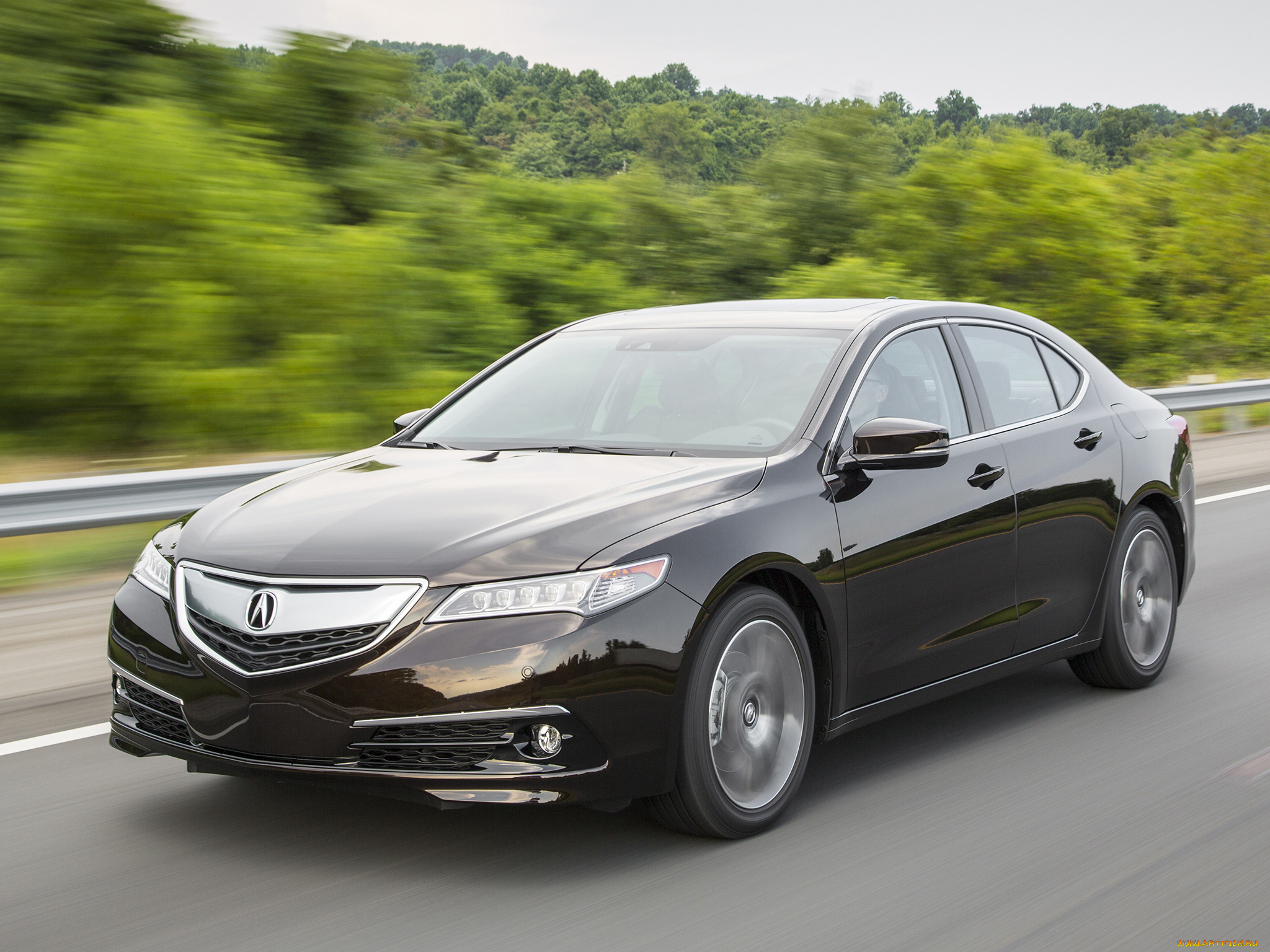 автомобили, acura, 2015г, tlx, 3-5l, v6, темный
