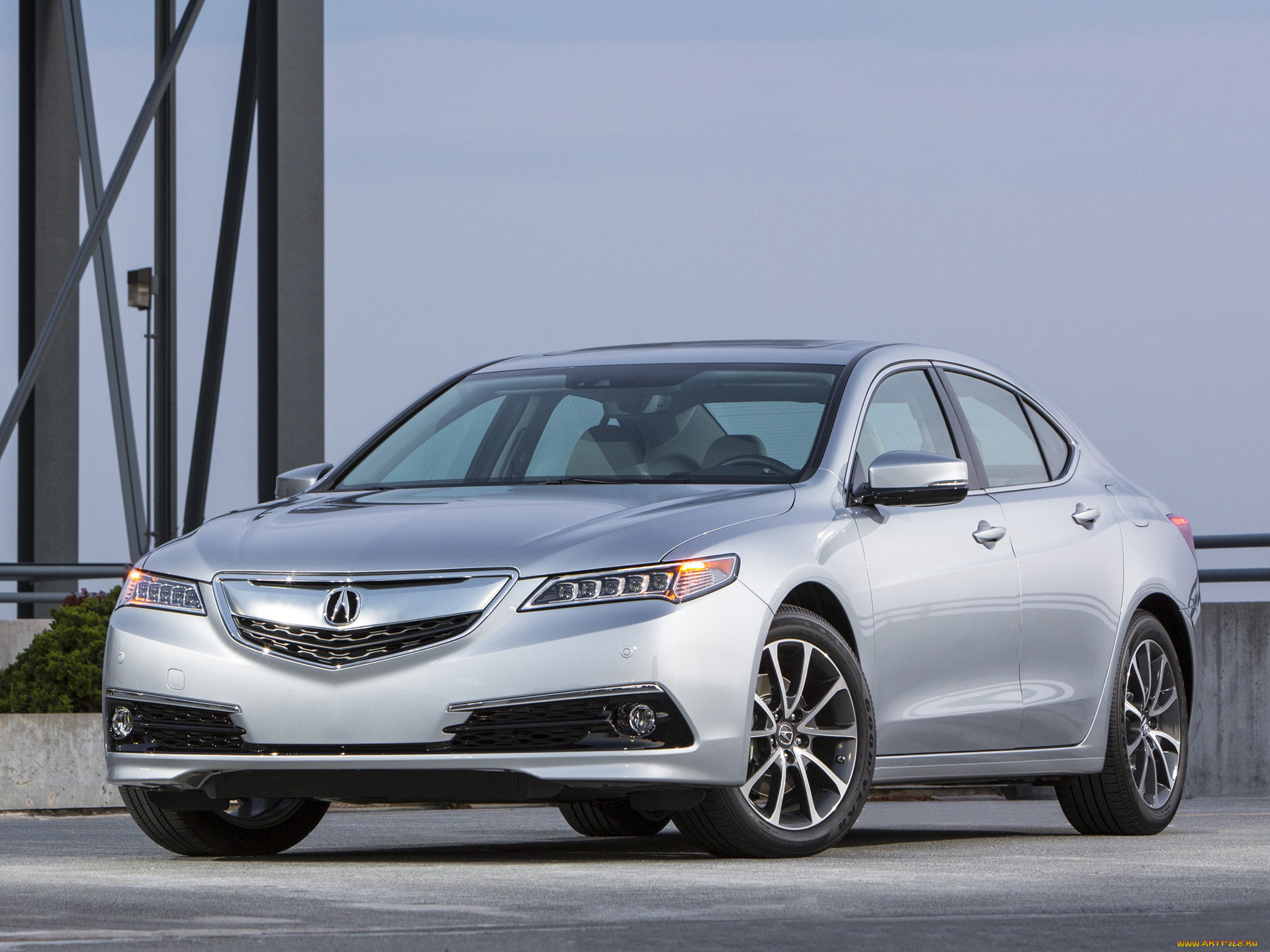 автомобили, acura, 3-5l, tlx, 2015г, серый, sh-awd, v6