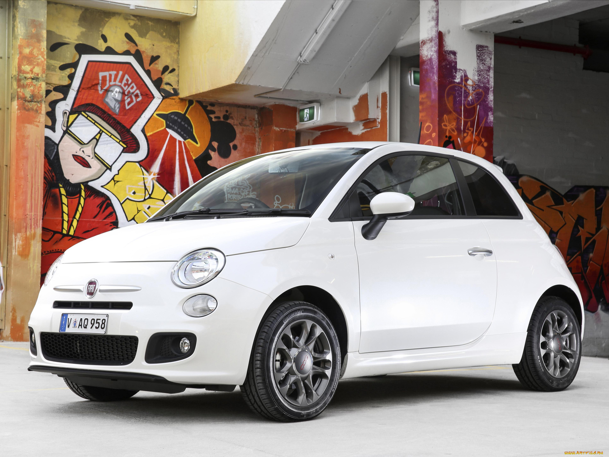 автомобили, fiat, 500s, au-spec, 2013г, светлый