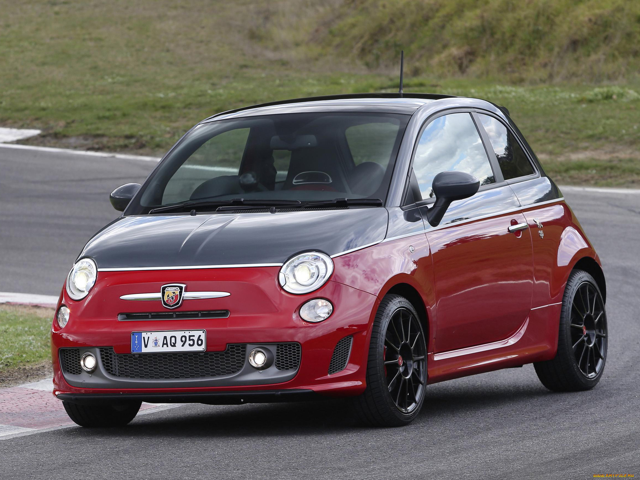 автомобили, fiat, 595, красный, au-spec, 2014г, abarth, turismo