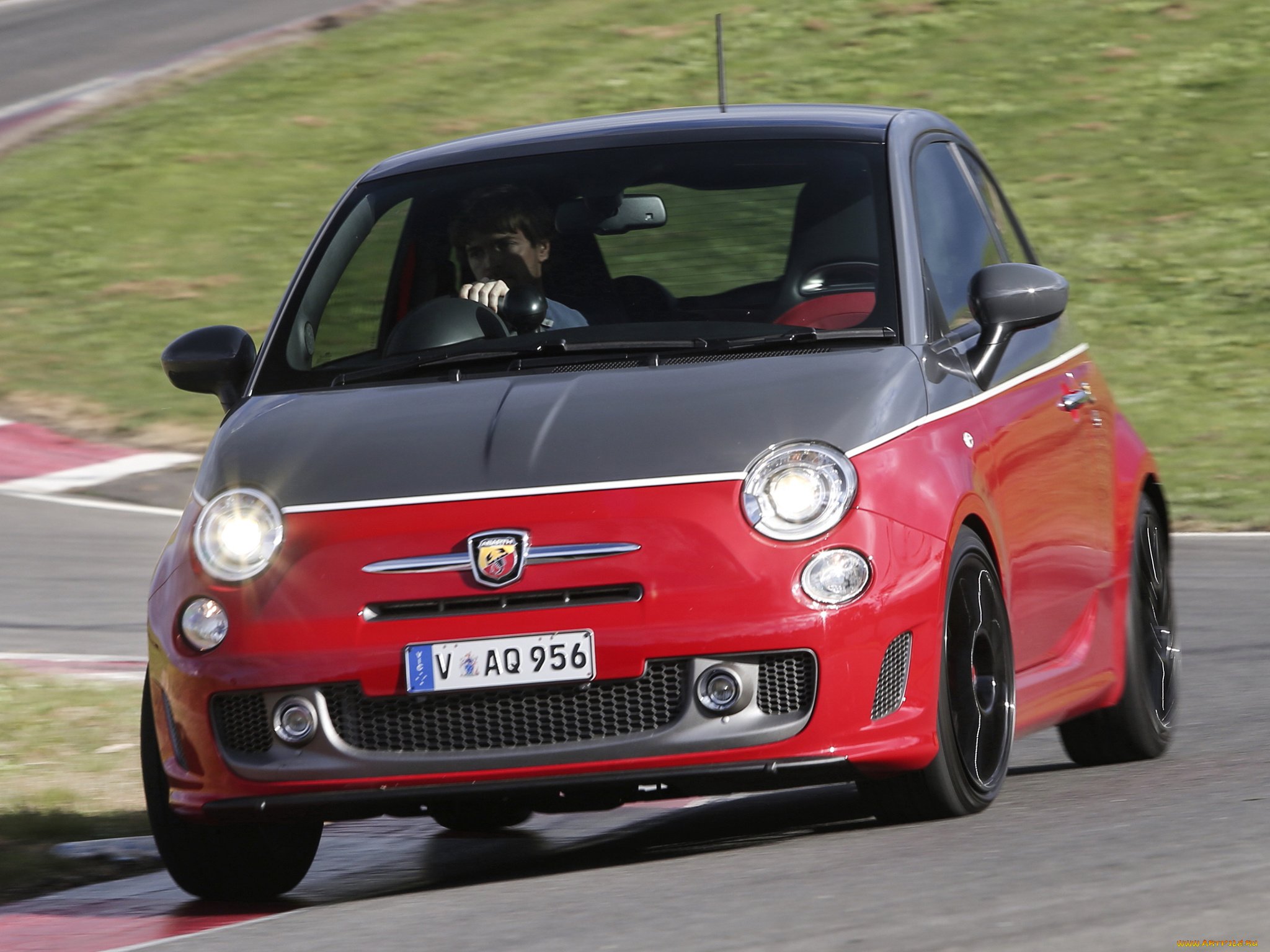 автомобили, fiat, turismo, 595, abarth, красный, 2014г, au-spec