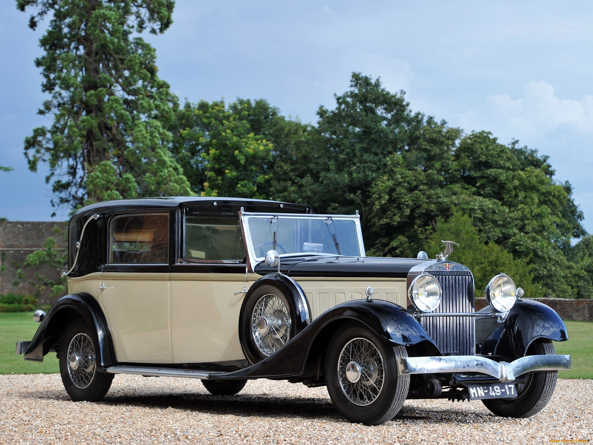 автомобили, hispano-suiza, k6, sedanca, de, ville, 1935г, franay