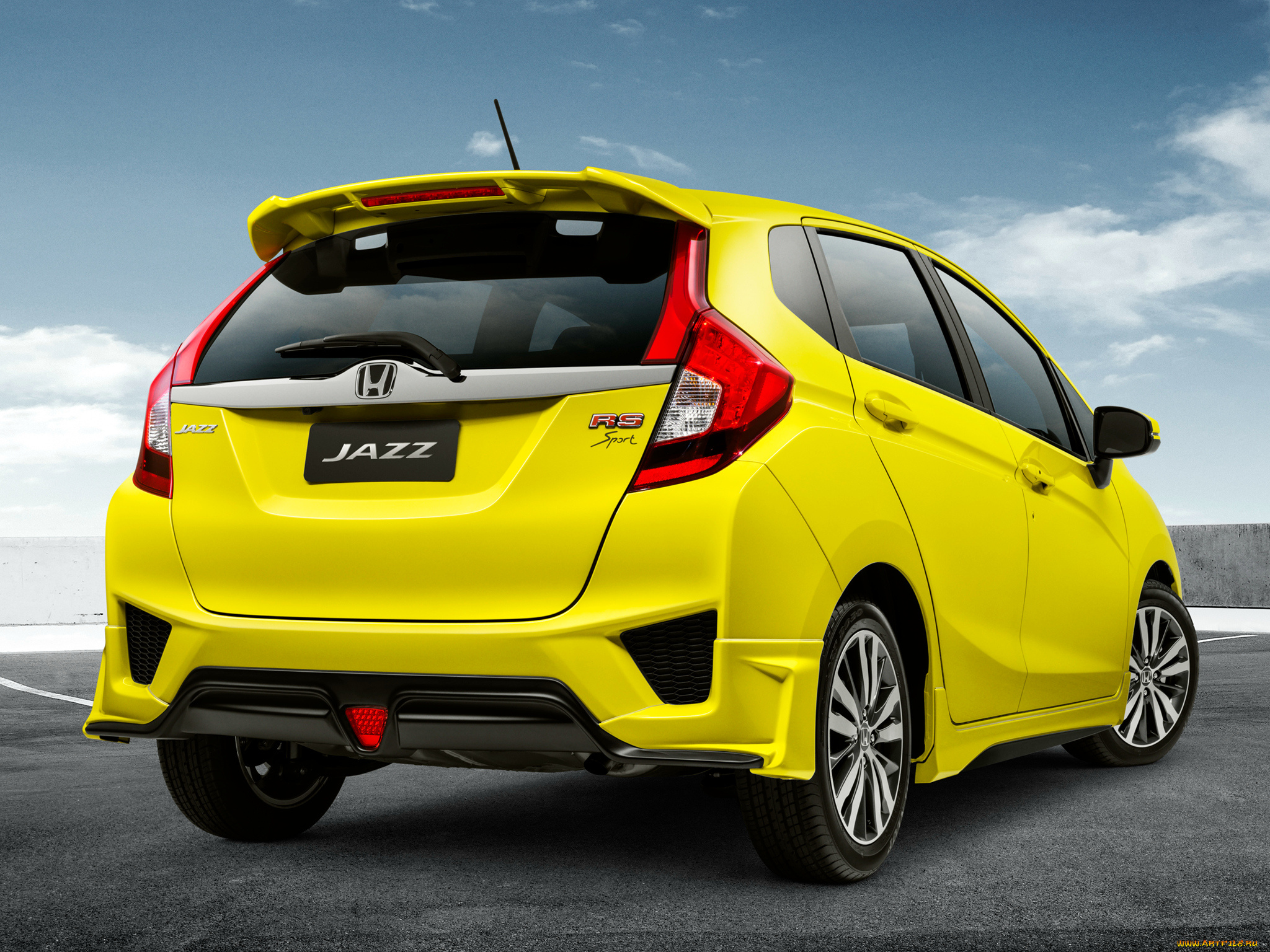 автомобили, honda, jazz, au-spec, 2014г, желтый