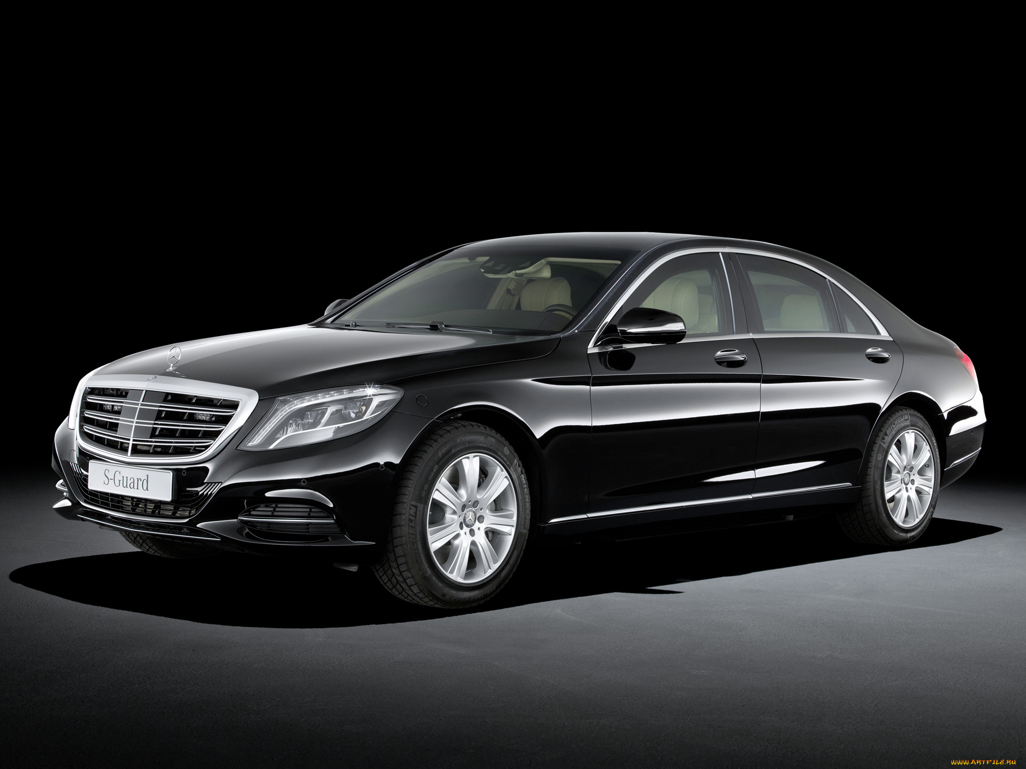 автомобили, mercedes-benz, темный, 2014г, s, 600, guard, w222