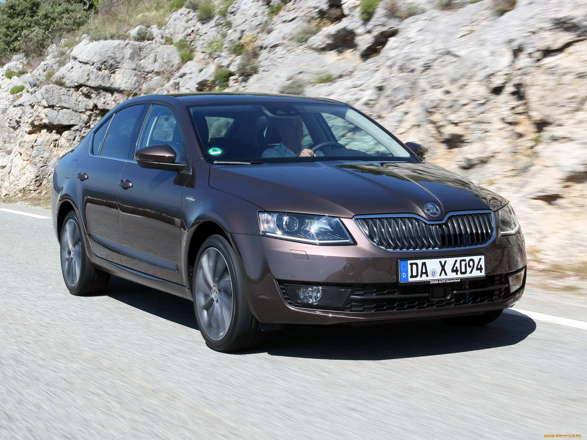 автомобили, skoda, octavia, laurin, klement, 5e, 2014г, темный