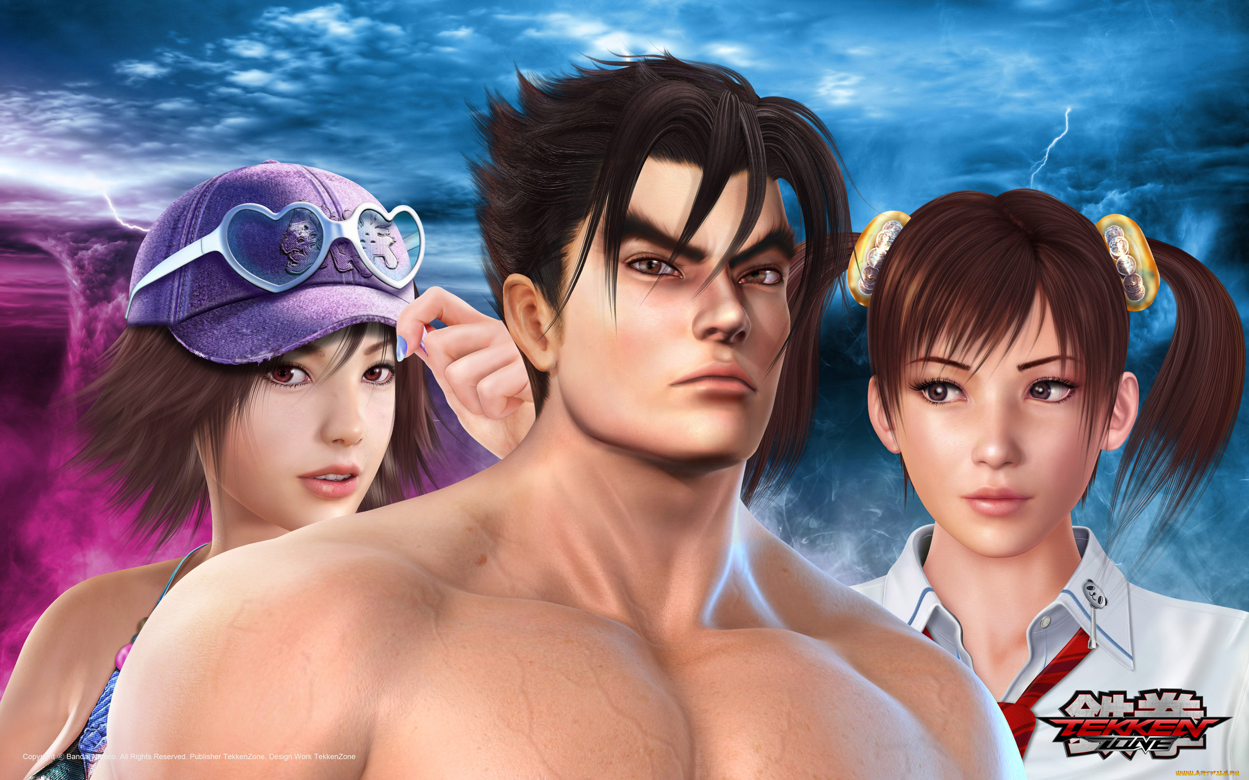 tekken, , zone, видео, игры, ~~~другое~~~, девушки, мужчина