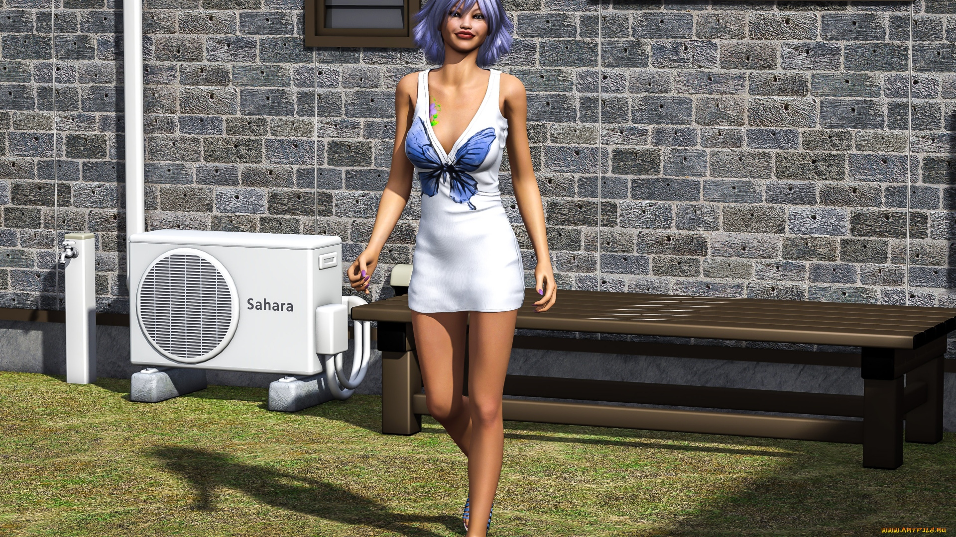 3д, графика, люди, , people, девушка, фон, взгляд