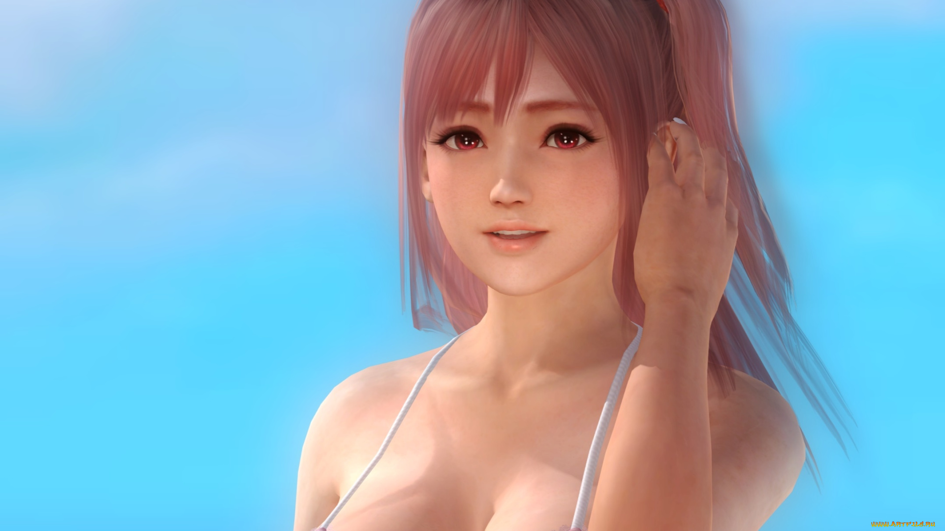 3д, графика, портрет, , portraits, фон, взгляд, девушка