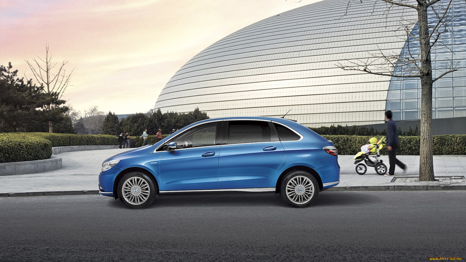 автомобили, denza, 2014г