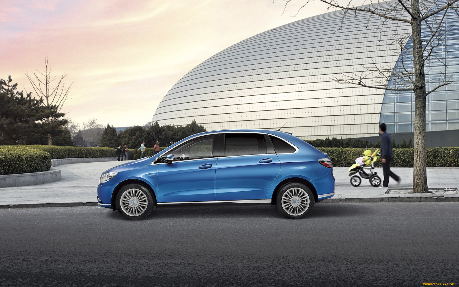 автомобили, denza, 2014г