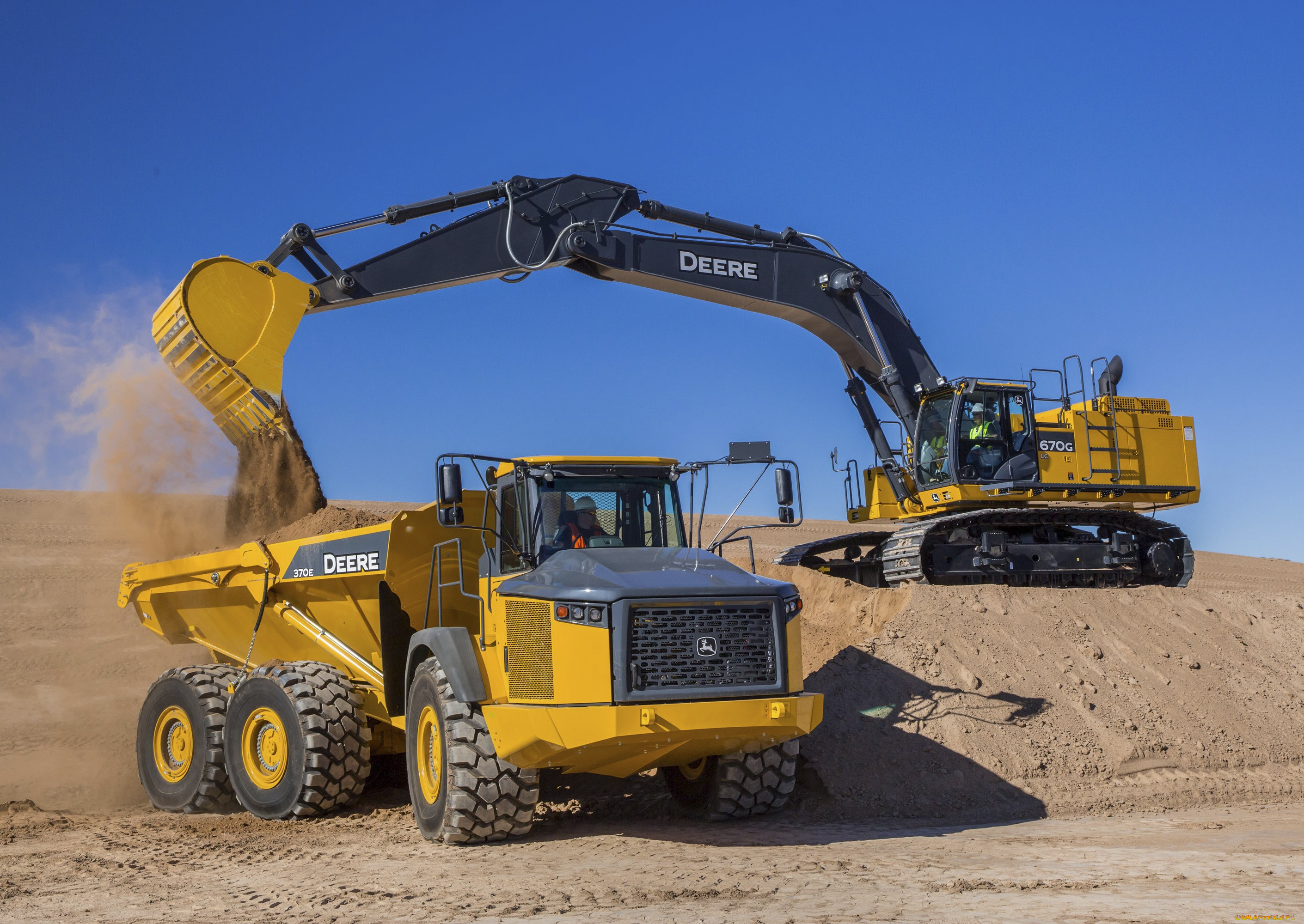 техника, экскаваторы, экскаватор