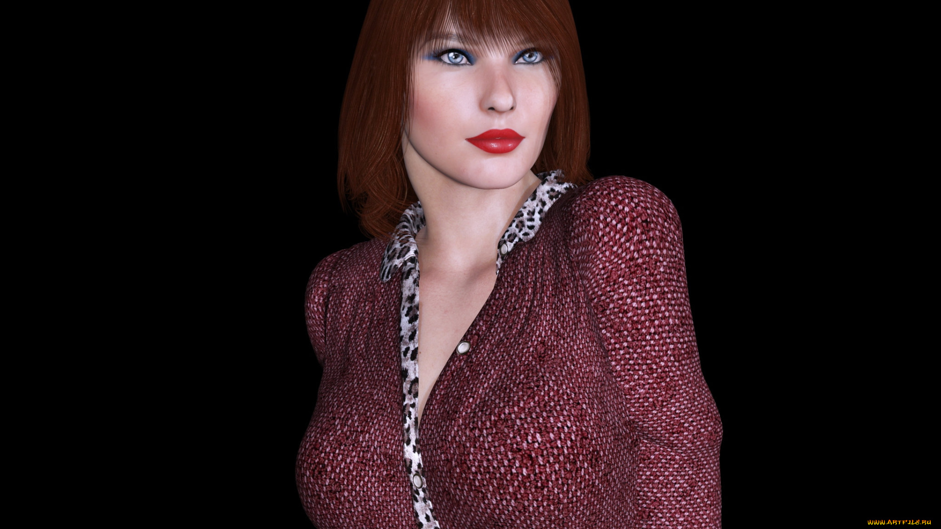 3д, графика, люди, , people, фон, взгляд, девушка