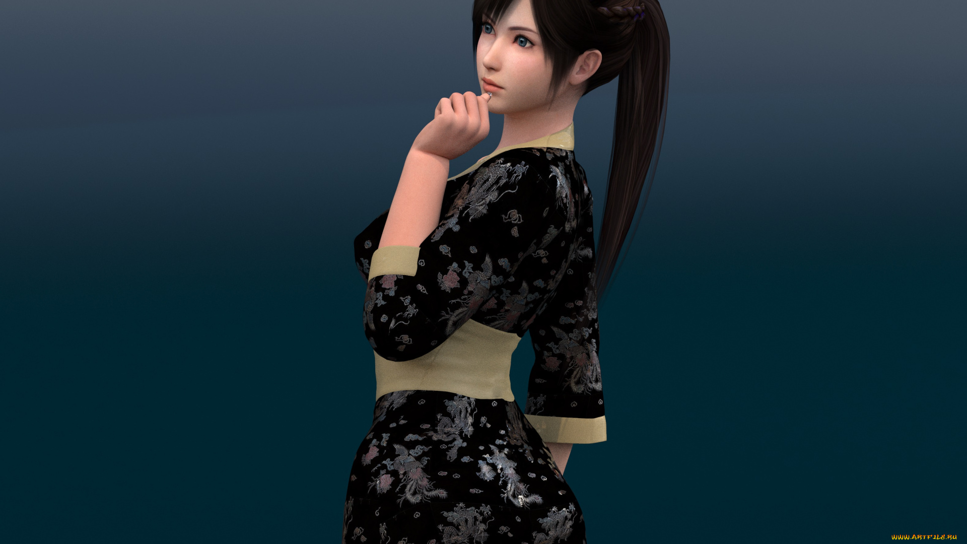 3д, графика, люди, , people, взгляд, девушка, фон