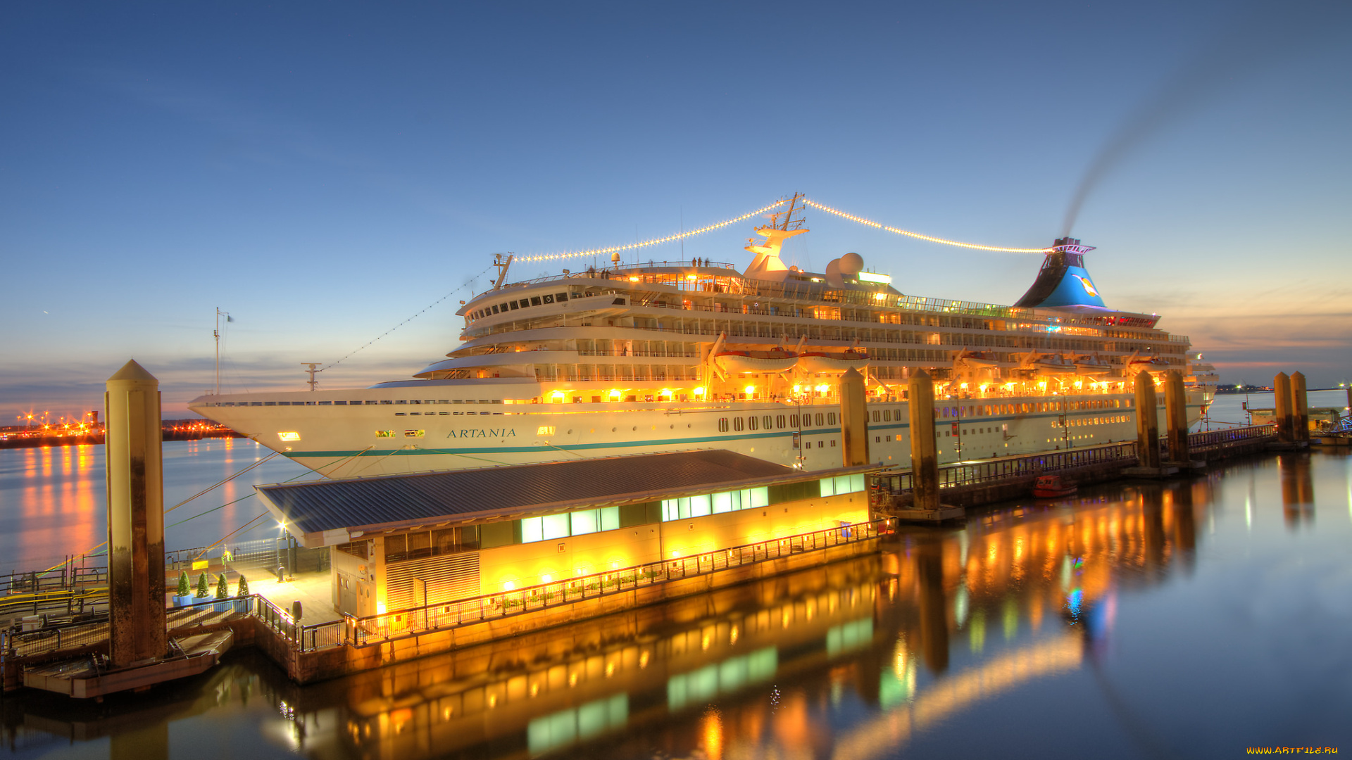 artania, in, liverpool, корабли, лайнеры, лайнер, круиз