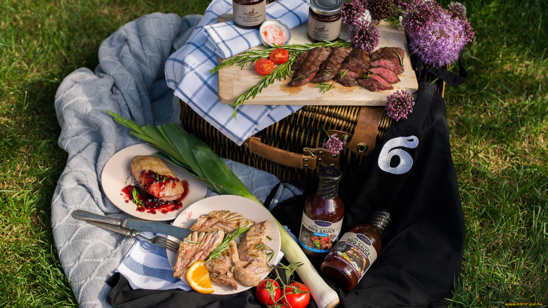 еда, разное, пикник, томаты, помидоры