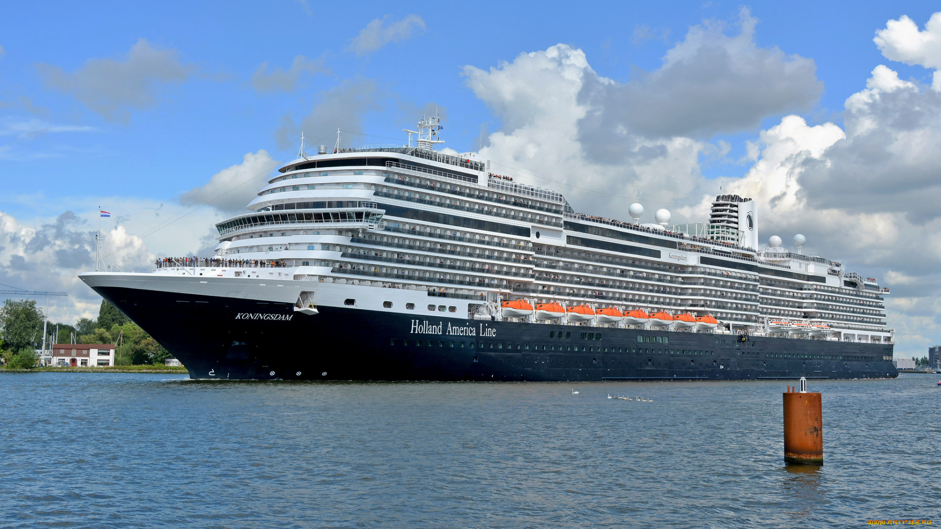 koningsdam, корабли, лайнеры, лайнер, круиз