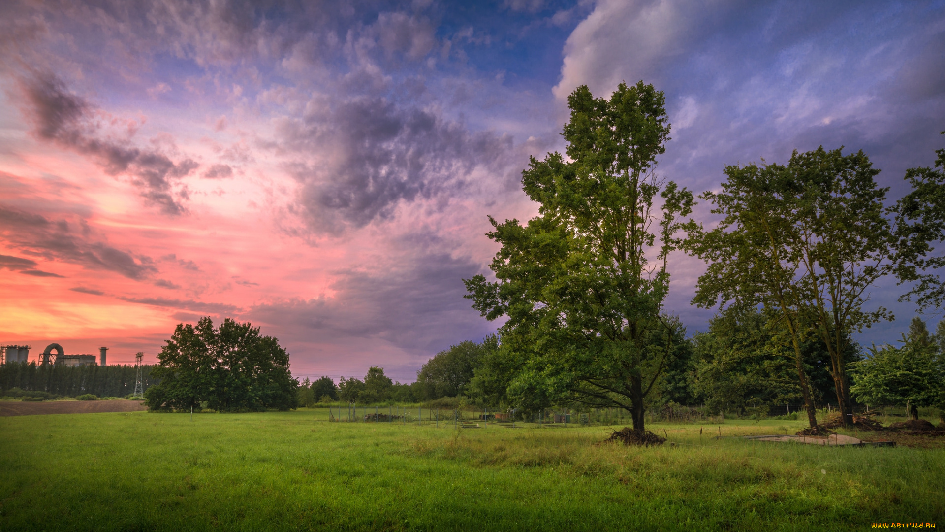 природа, восходы, закаты, простор