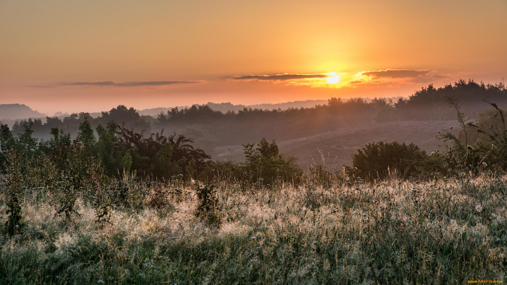 природа, восходы, закаты, рассвет