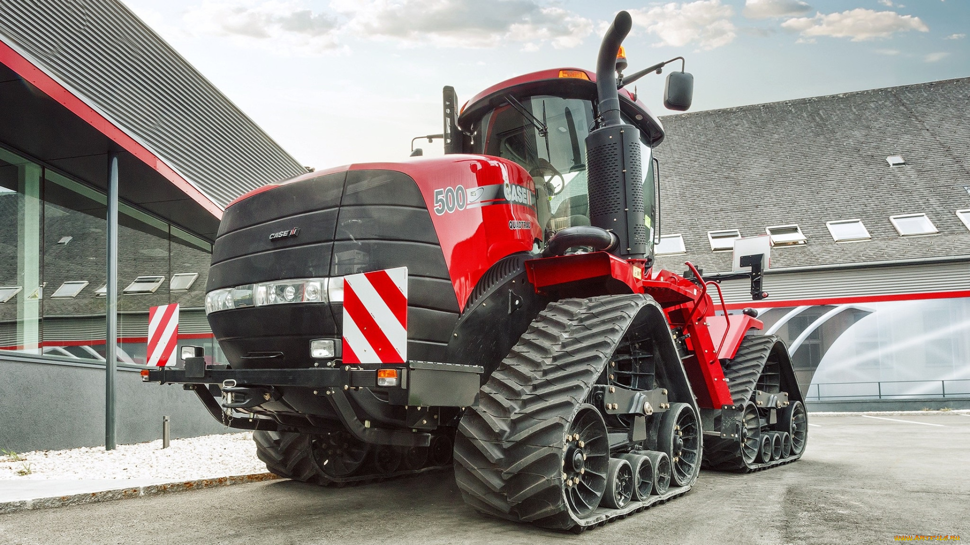 техника, тракторы, на, гусенецах, case