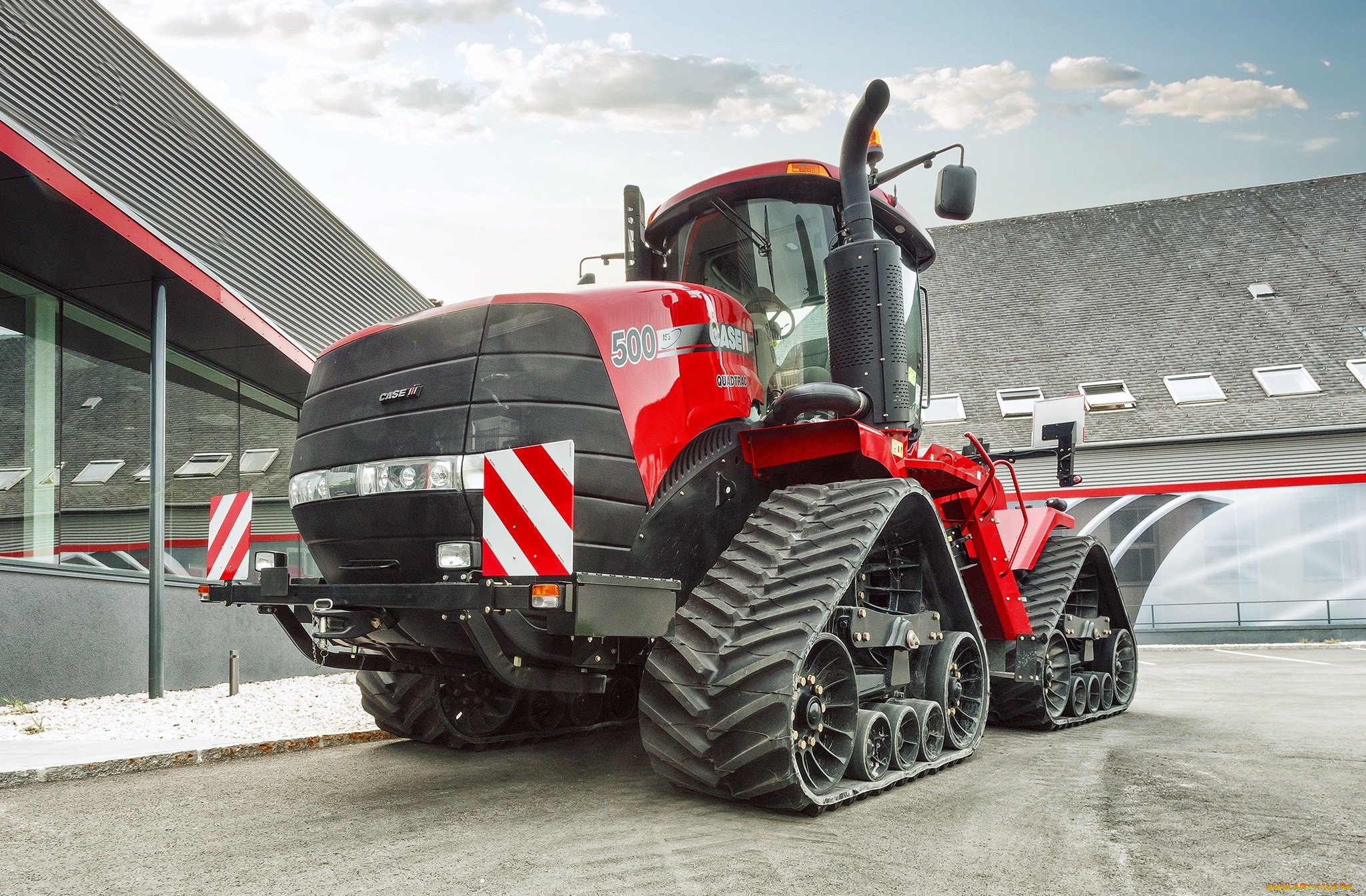 техника, тракторы, на, гусенецах, case