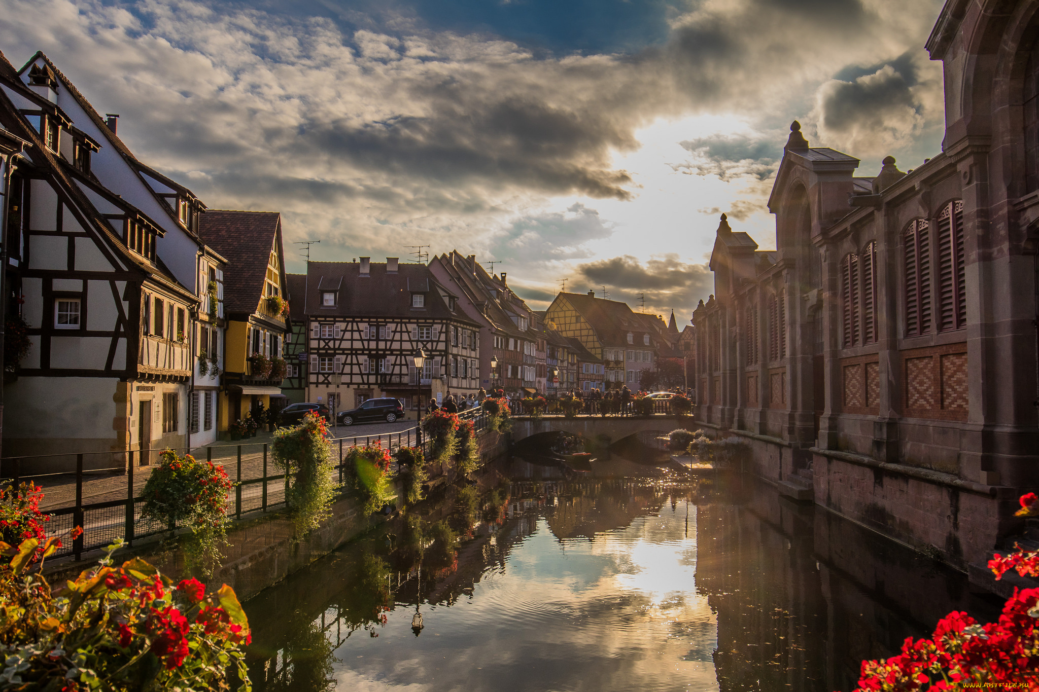 города, -, улицы, , площади, , набережные, вечер