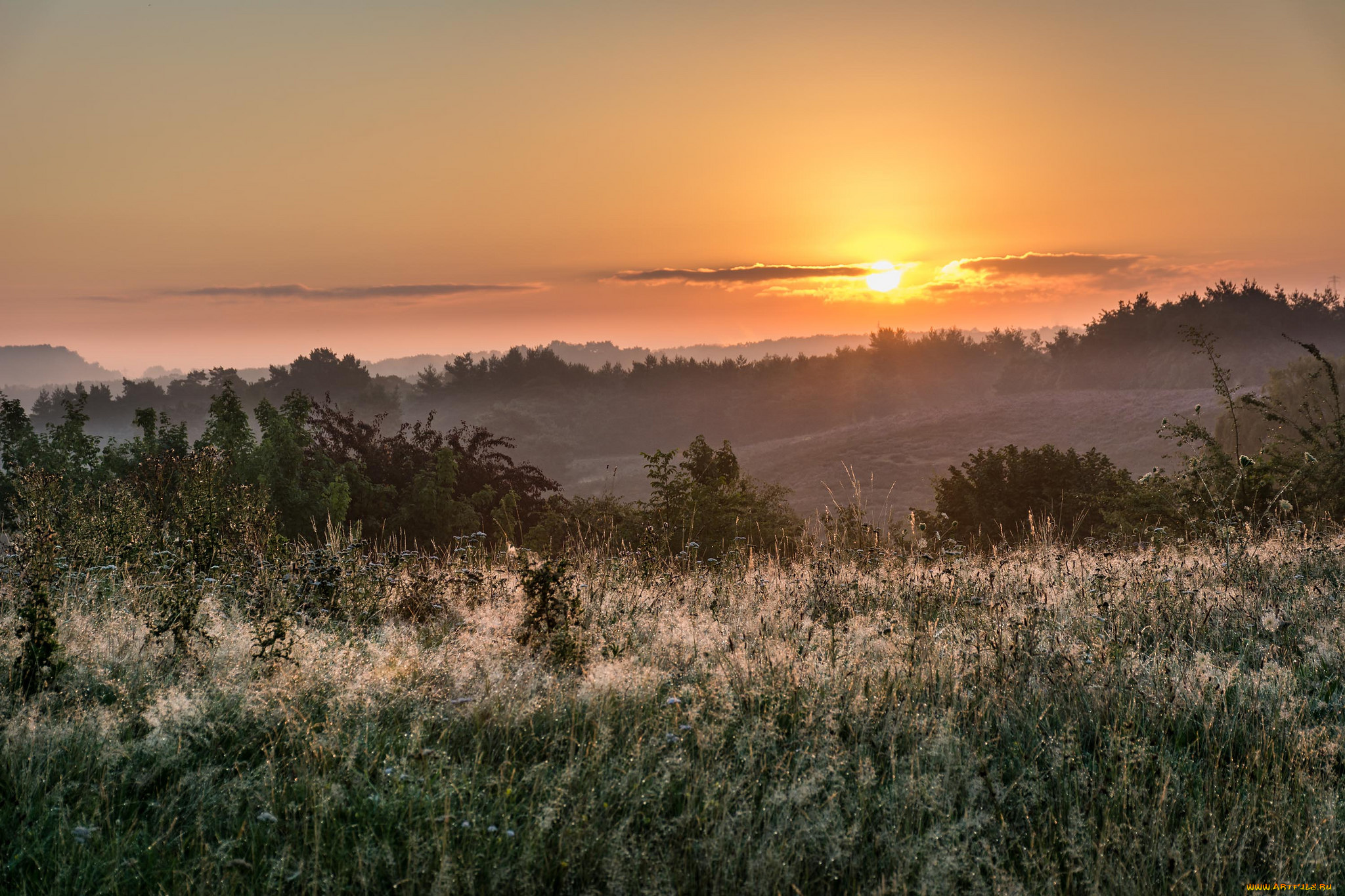 природа, восходы, закаты, рассвет