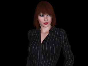 обоя 3д графика, люди , people, фон, взгляд, девушка