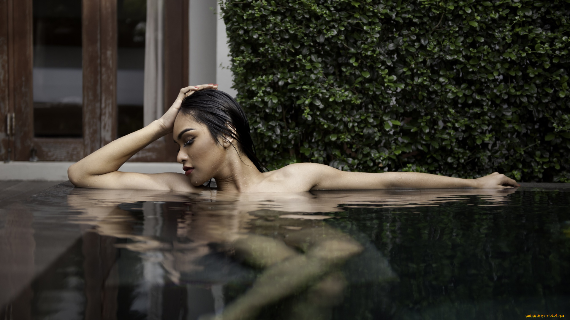 девушка, девушки, -unsort, , брюнетки, темноволосые, модель