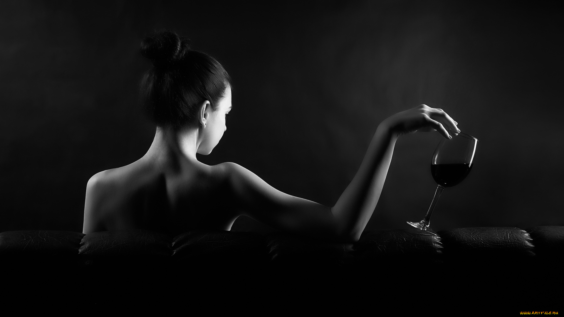 девушка, девушки, -unsort, , Черно-белые, обои, модель