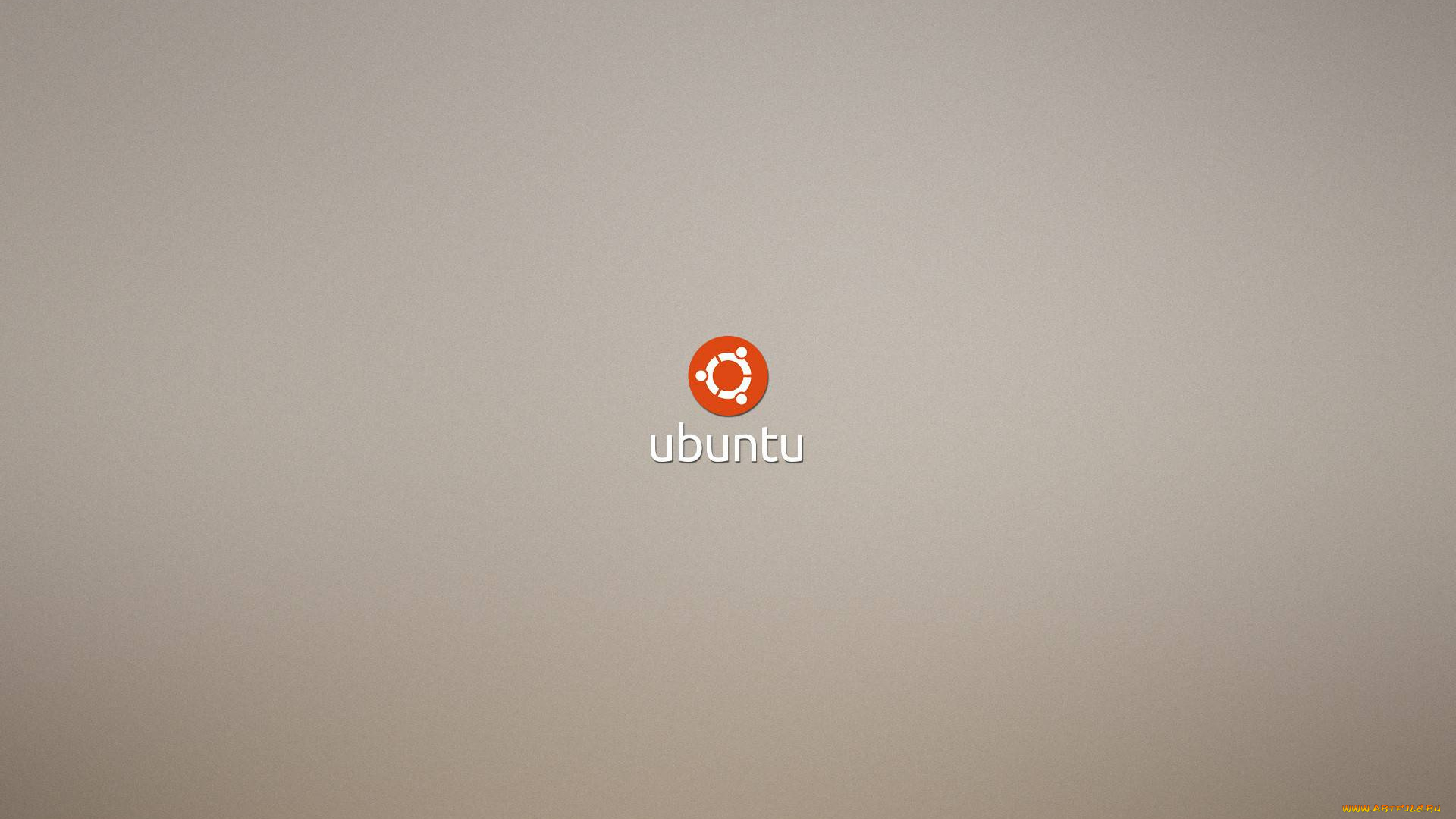компьютеры, ubuntu, linux, фон, логотип