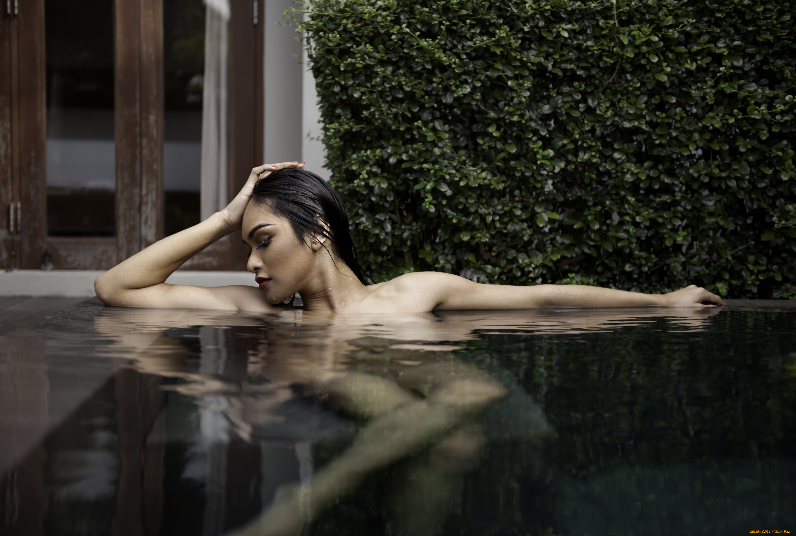 девушка, девушки, -unsort, , брюнетки, темноволосые, модель