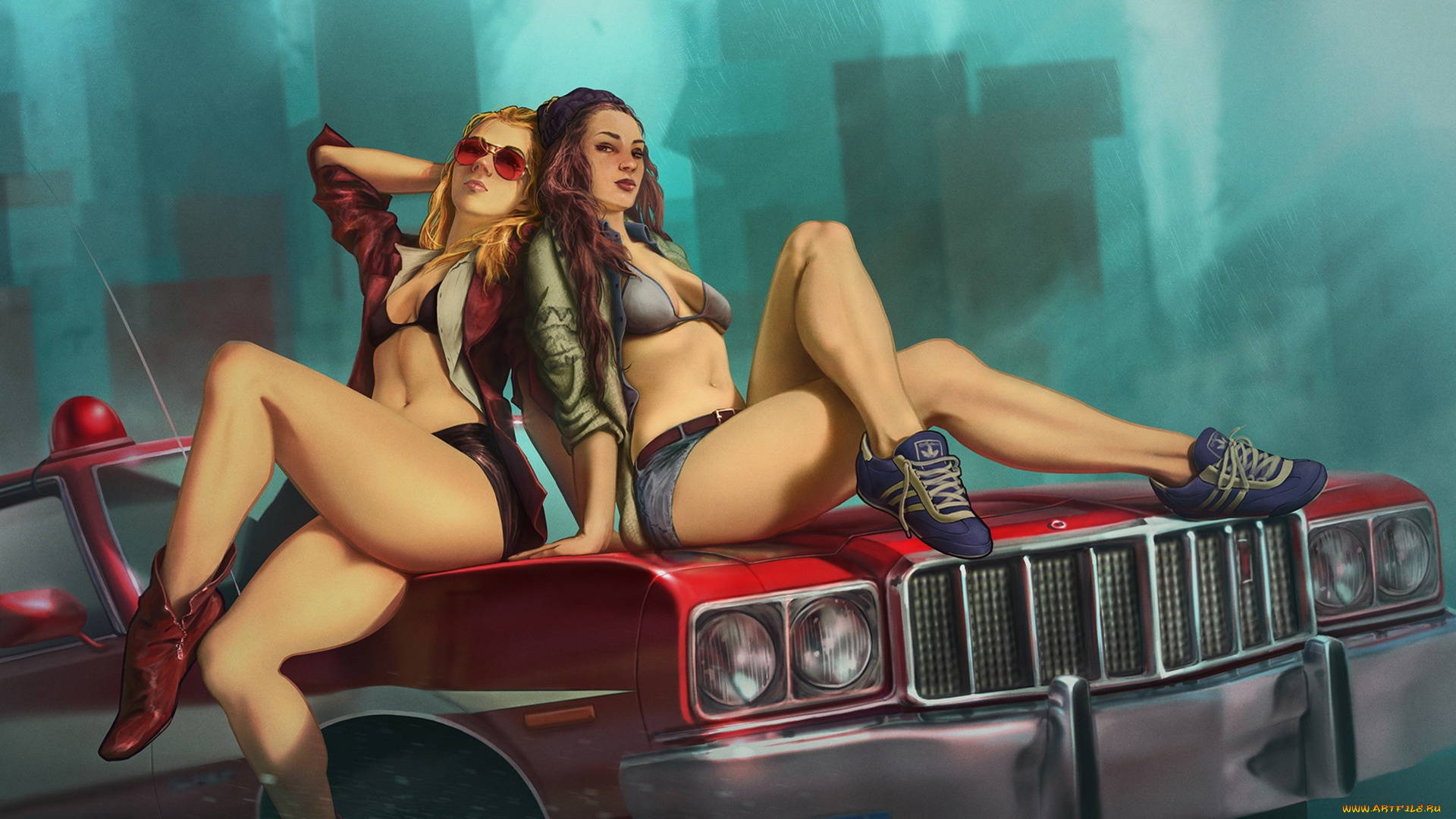 рисованное, люди, oksana, starsky, anastasia, hutchinson