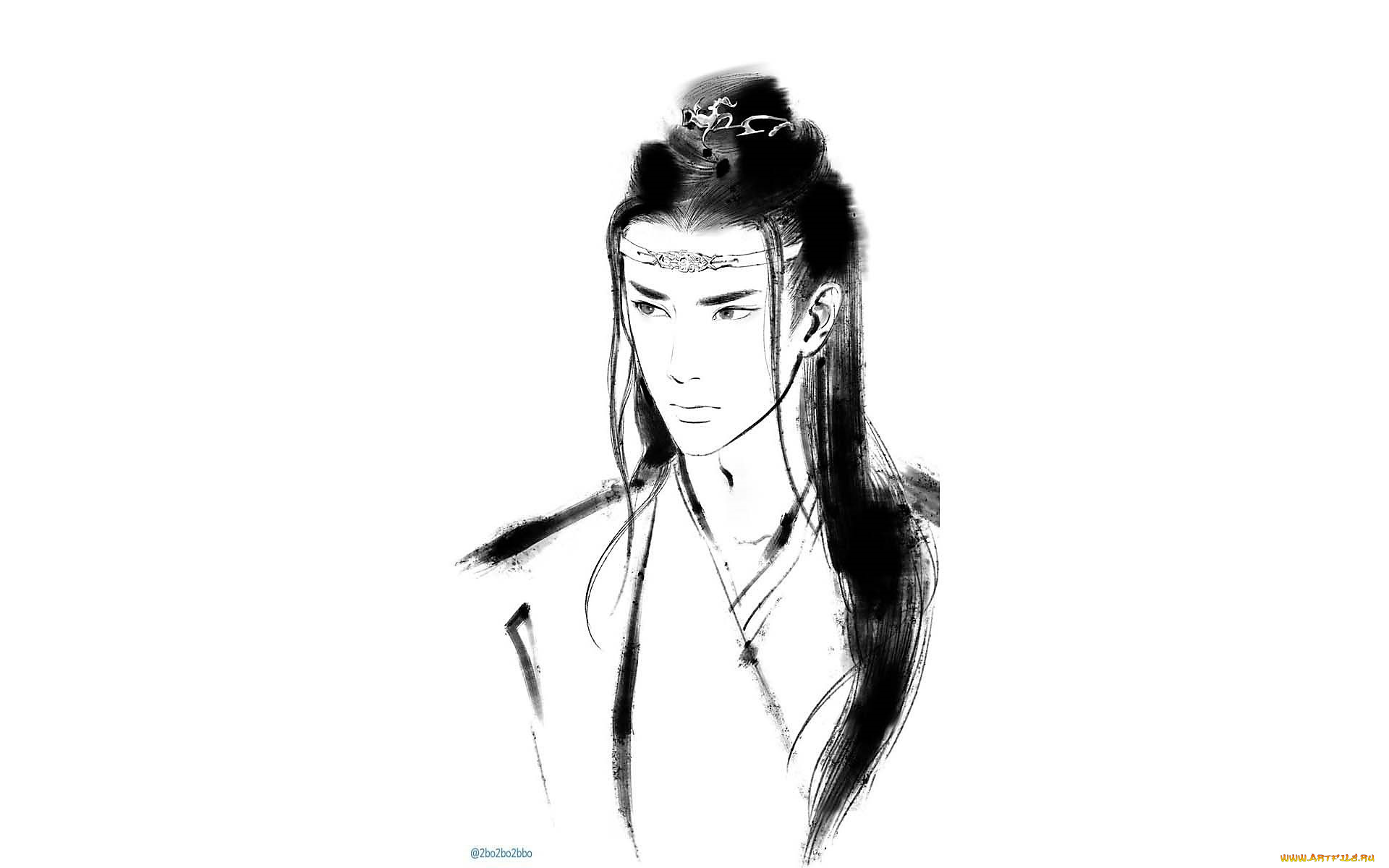 рисованное, кино, , мультфильмы, лань, ванцзи