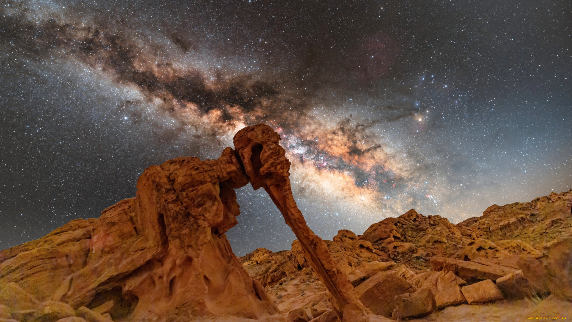 elephant, rock, nevada, природа, горы, elephant, rock