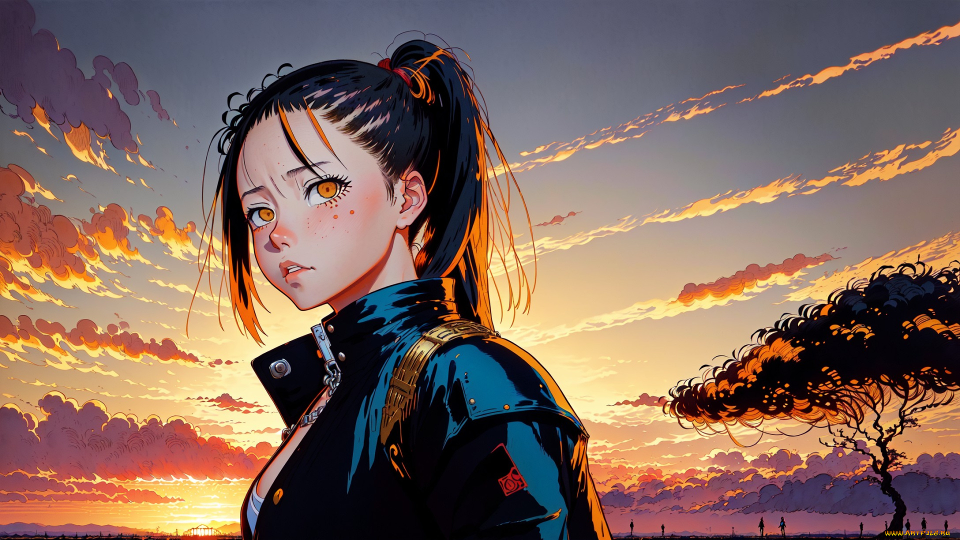 аниме, пейзажи, , природа, нейросети, графика, нейроарт, ai, art, нейронные, сети, рисунки, нейро, искусство