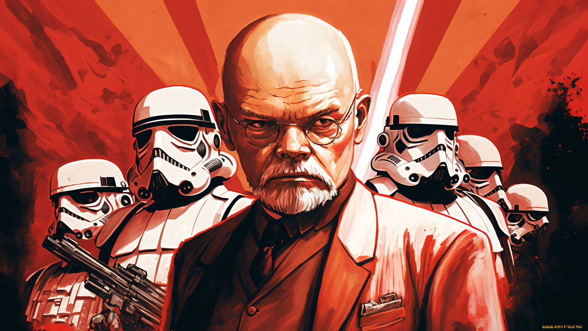 рисованное, кино, , мультфильмы, нейросети, графика, нейроарт, ai, art, нейронные, сети, рисунки, нейро, искусство, ленин, звездные, войны