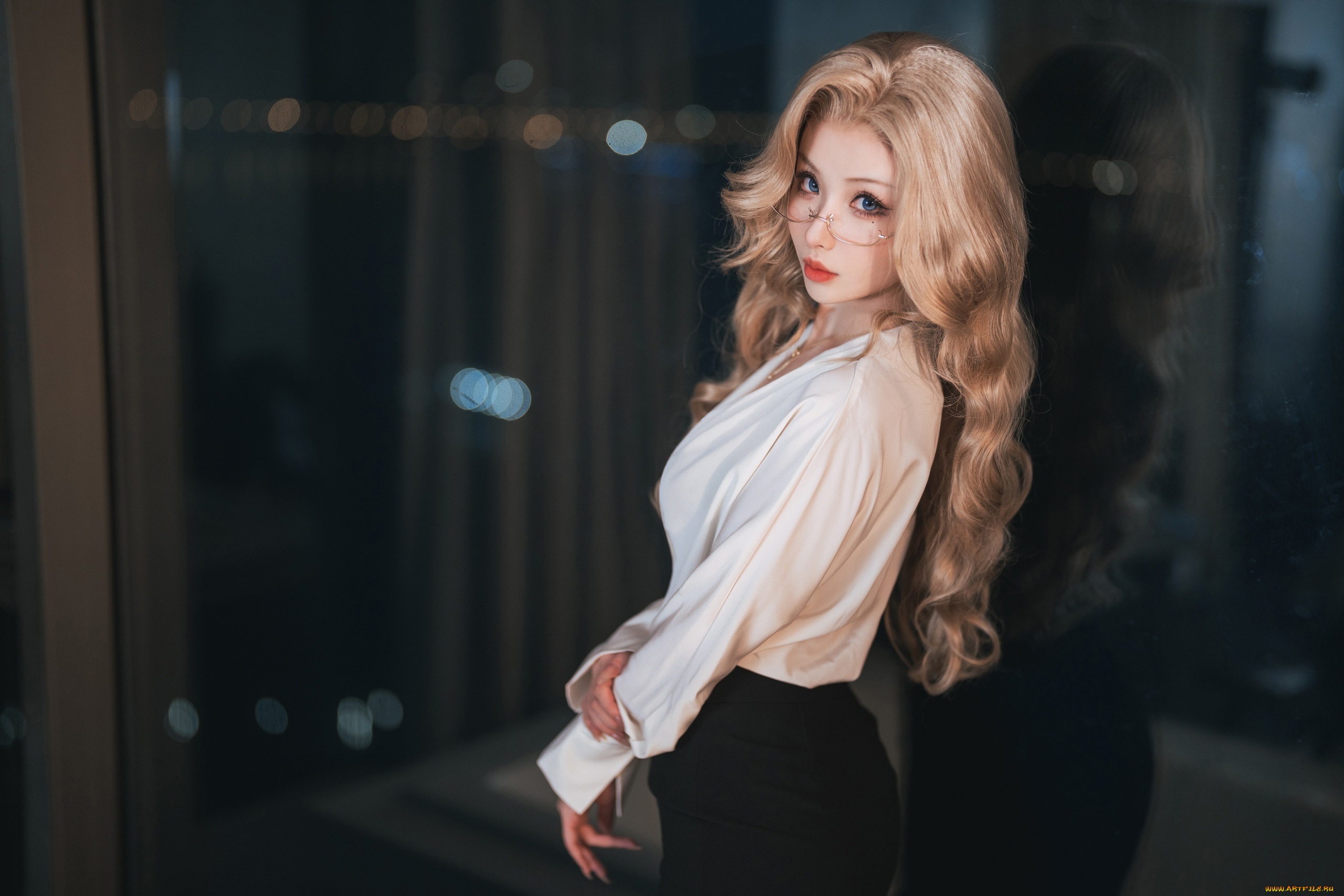 rioko, ryoko, девушки, девушка, женщина, блондинка, светловолосая, сексуальная, модель, звезда, позирует, разная, обувь, верхняя, стильная, одежда, нижнее, эротическое, бельё, трусы, лифчик, колготки, чулки, аксессуары, макияж, и, множество, элементов, на, фотографии