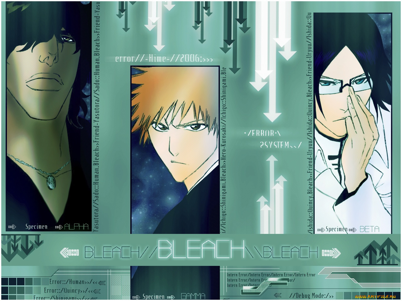 аниме, bleach