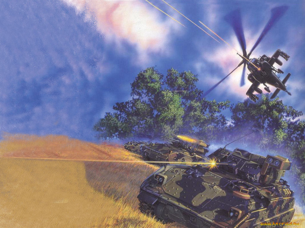 рисованные, армия