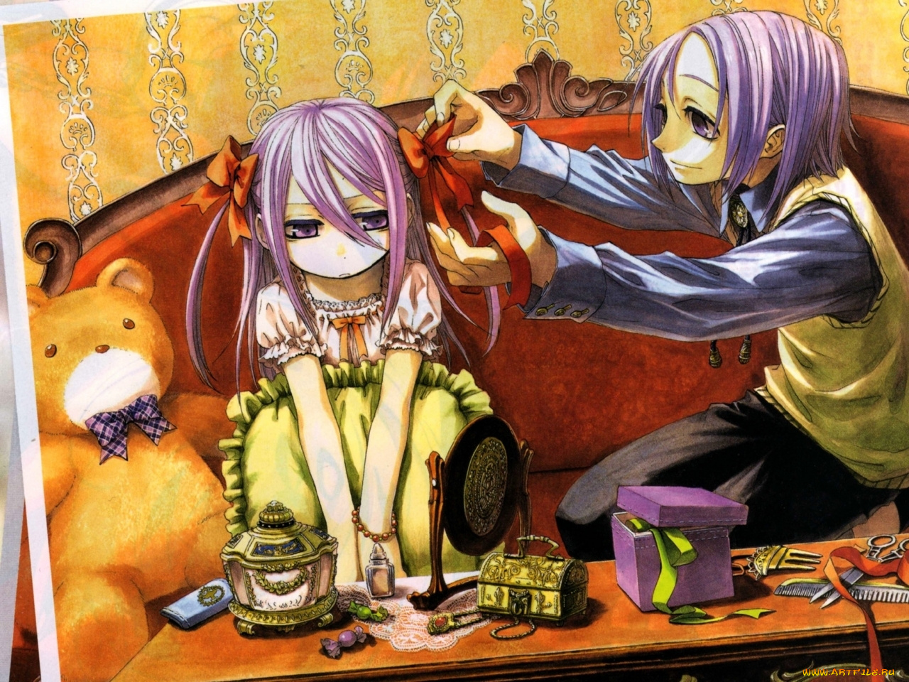 аниме, chrome, shelled, regios