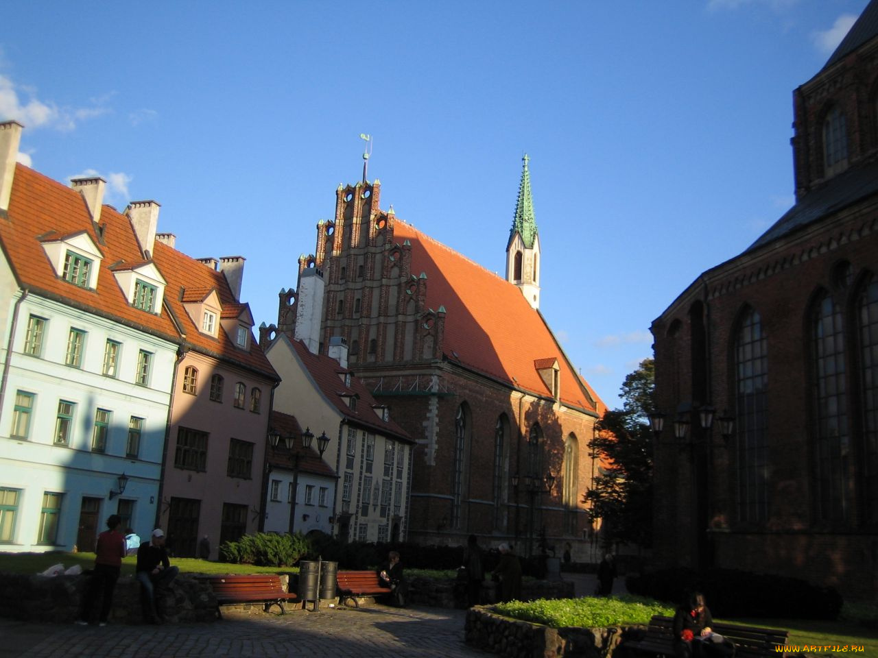 рига, города, латвия